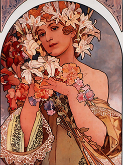 Alfons Maria Mucha „Kwiat”