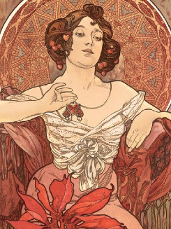 Alfons Maria Mucha „Rubin”