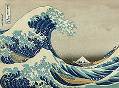 葛飾北斎 Katsushika Hokusai „Wielka fala w Kanagawie”