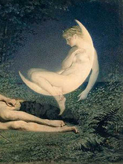 Victor Florence Pollet „Endymion i Selene”