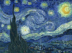 Vincent van Gogh „Gwiaździsta noc”
