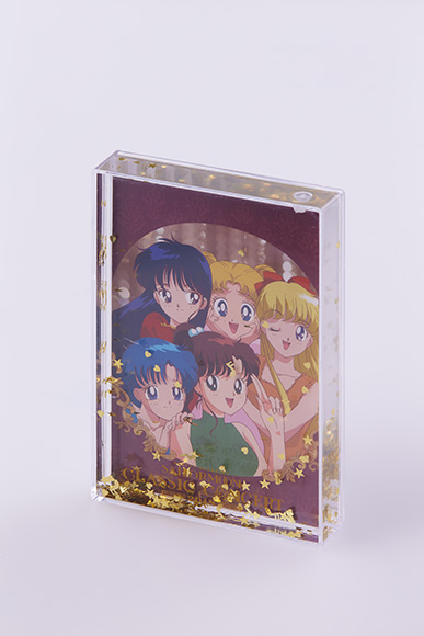 Water & glitter photo frame (w/ postcard)