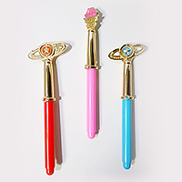 Pretty Soldier Pen Set: pink/red/blue