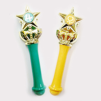 Pretty Soldier Transformation Sticks: yellow & green